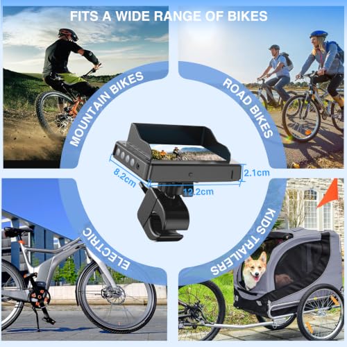 Bicycle Rear View Camera with Zoom & 10-Hour Battery - HD Display