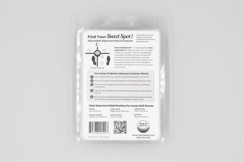 Snap In Alignment - Alignment Stick Connector (Without Golf Sticks) - Golf Pratice Mat, Teaching T-Square