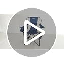 Upgraded Alvantor Heavy Duty Folding Camping Chair 500LBS with Padded Seat & Cooler