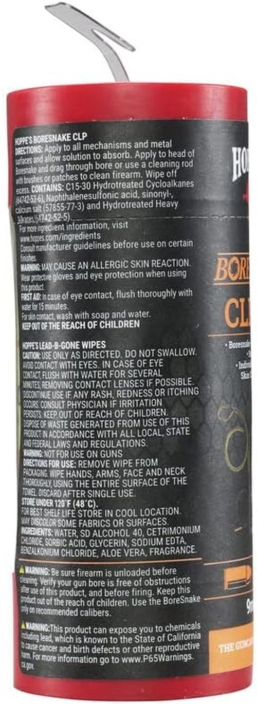 Boresnake | 9mm Pistol Cleaning Kit with CLP - Efficient, Compact Design for Easy Maintenance