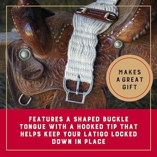 Weaver Equine 30" Natural Mohair Roper Cinch - Breathable Western Girth