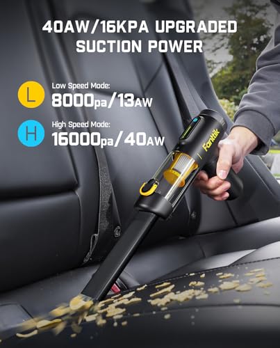 Fanttik Slim V10 Mix Cordless Car & Desk Vacuum 4-in-1 Handheld Cleaner