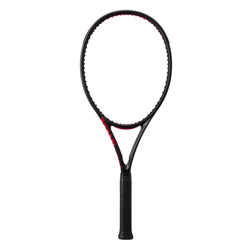 Wilson Clash 100L V3 Strung Adult Performance Tennis Racket - Grip Size 1-4 1/8", Strung with Sensation 16 Natural at Mid Range Tension