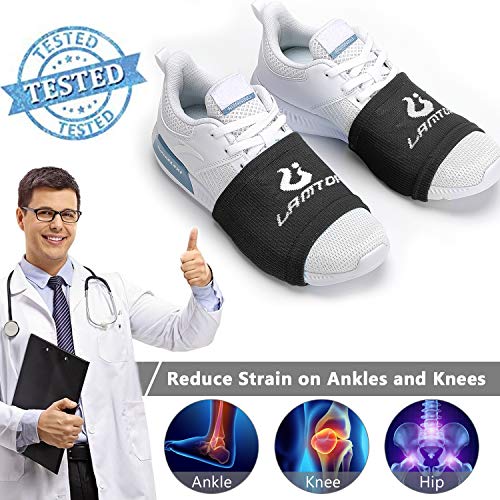 4 Pack Dance Shoe Socks for Sneakers - Over Shoes Dancing Socks Black