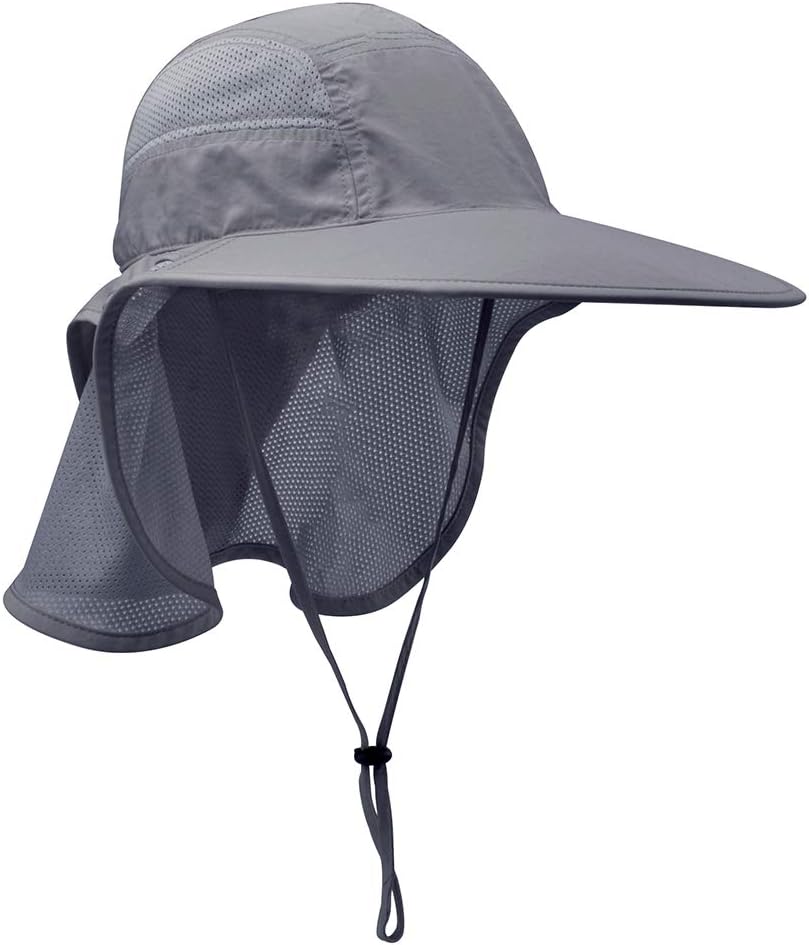 Skiennix Unisex UV Protection Sun Hat - Outdoor Activities with Neck Flap | Lightweight & Comfortable