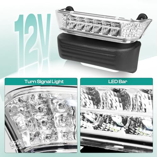 Golf Cart Headlight LED Replacement for Club Car Precedent 2004-UP