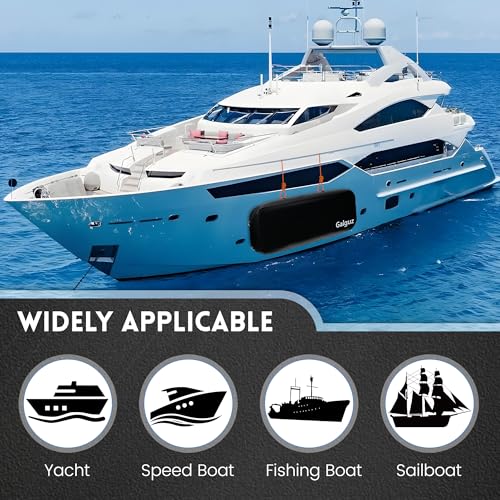 Galguz Heavy-Duty Inflatable Square Boat Fenders W23*L60 IN Dock Bumpers