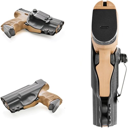 Kydex IWB Holster for Glock 17, 19, 45 & Taurus G2C | Tactical Flashlight Compatible, Concealed Carry