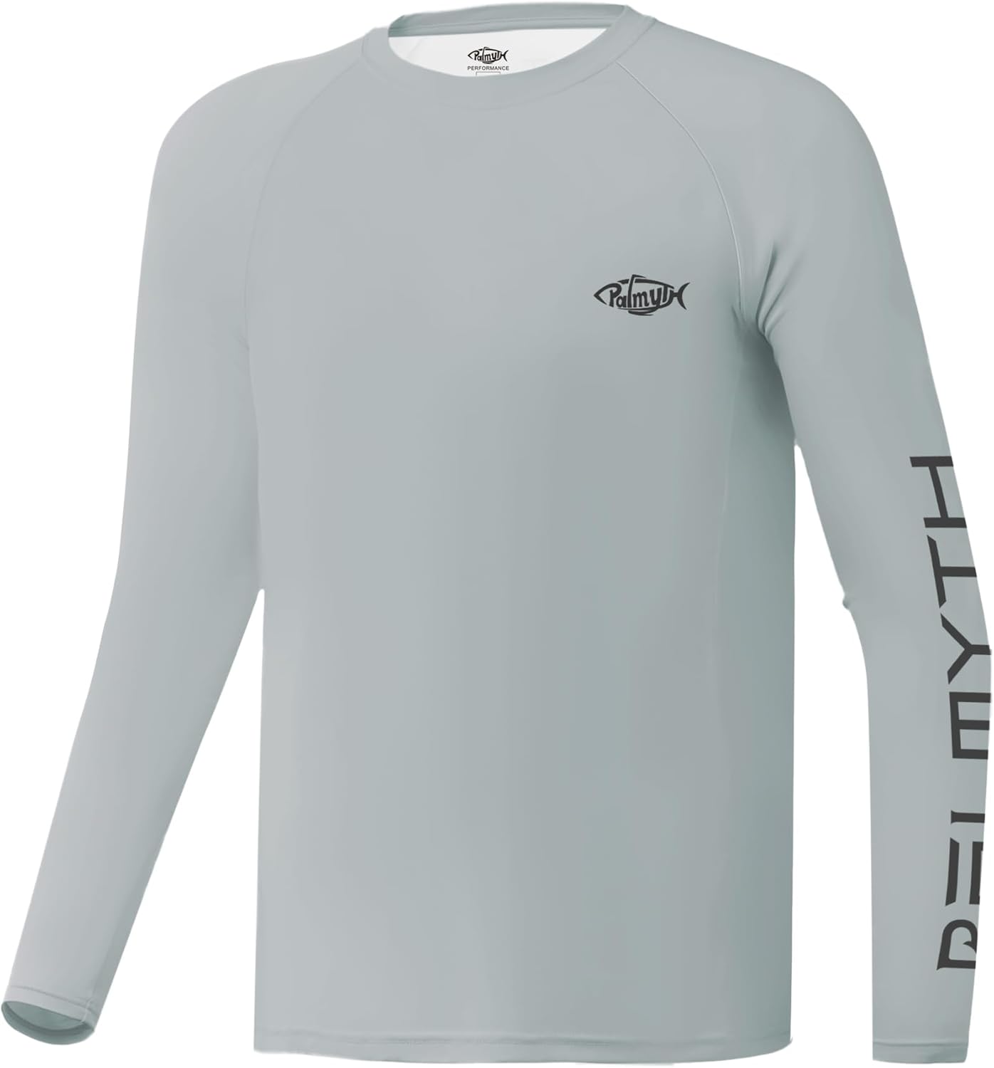 Palmyth Boys Fishing Shirt - Youth Long Sleeve T-Shirt with UPF 50+ Sun Protection