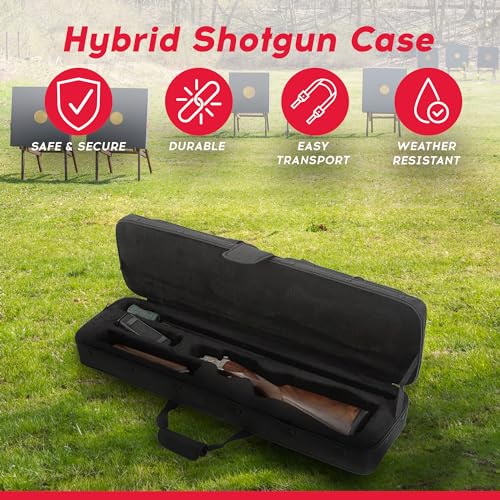 SKB Rugged Travel Shotgun Case for Breakdown Shotguns 33.75" Barrel Black
