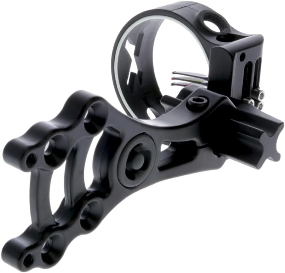 Truglo Storm G2 Archery Sight - Durable Black Design for Precision Targeting