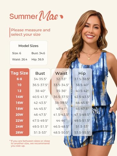 Plus Size Summer Swim Romper for Women 2026 Mysterious Lake Edition