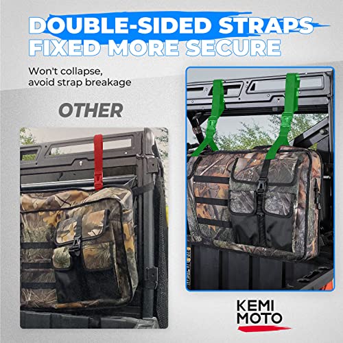 KEMIMOTO Camouflage UTV Double Tool Bag Hunting Tool Organizer Rack