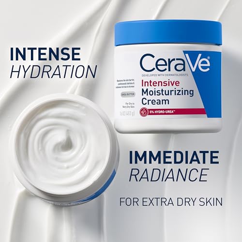 CeraVe Intensive Moisturizing Cream 19oz Shea Butter for Dry Skin - Long-Lasting Hydration