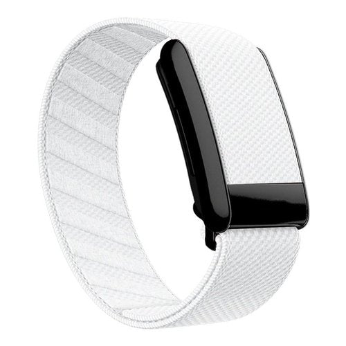Emilydeals Replacement Bands for Whoop 4.0 - Nylon Knit Watch Strap Wristband, Comfortable and Durable Fitness & Activity Tracker Accessories (White)