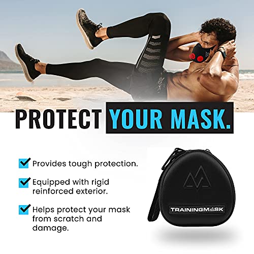 Hard Carry Case for Training Mask 2.0 & 3.0 - Portable Fitness Mask Pouch
