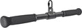 SELEWARE Cable Machine Attachment - Rotating Straight Bar & Tricep Rope with Non-Slip Grip | Versatile Double D Row Handle