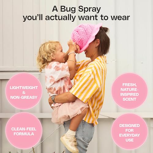 Mimikai Mosquito & Tick Repellent Spray- DEET-Free Naturally Derived Bug Spray for Adults & Kids (2+) - EPA-Registered Insect Repellent- 8-Hour Mosquito & 4-Hour Tick Protection, 5.5oz