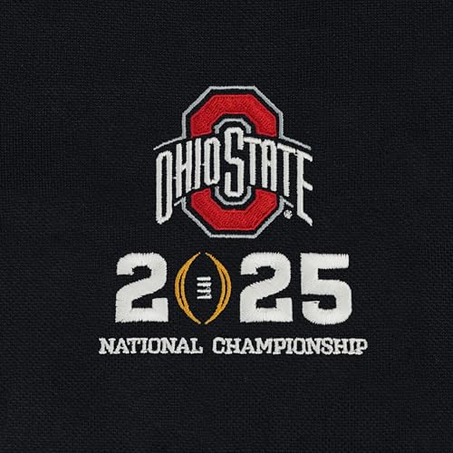 Ohio State Buckeyes NCAA Men's Polo Shirt - Black, X-Large
