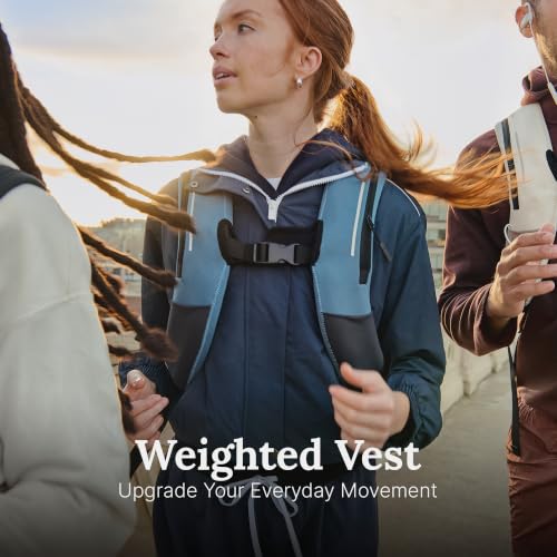 Limestone 20Lb Weighted Vest for Women & Men - Adjustable, Washable Fitness Gear