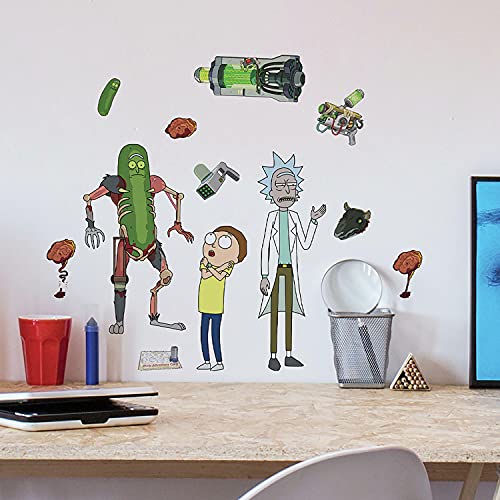 Rick and Morty Peel and Stick Wall Decals - Character Decals
