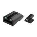 TRUGLO Tritium Handgun Glow-in-the-Dark Night Sights for 1911 Pistols, 260 Front, 450 Rear, Black, One Size