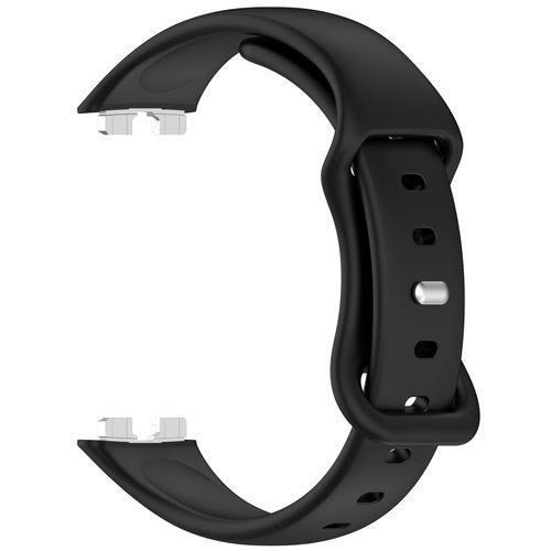 MOTONG Compatible with Huawei Band 10 Replacement Strap - Repalcement Silicone Wrist Watch Strap Compatible with Huawei Band 10/9/8(Black)