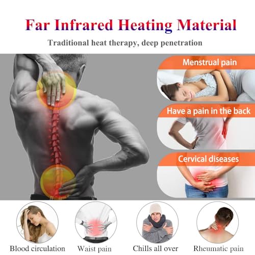 Hoson Heated Vest for Men and Women - X-Large Winter Heating Jacket with 9 Zones