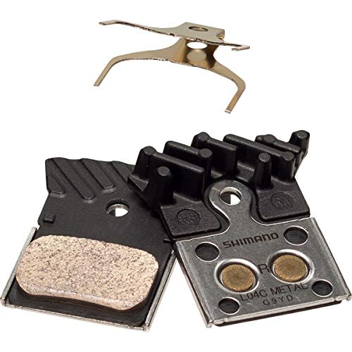 Shimano Metal Disc Brake Pads with Cooling Fins - Pair