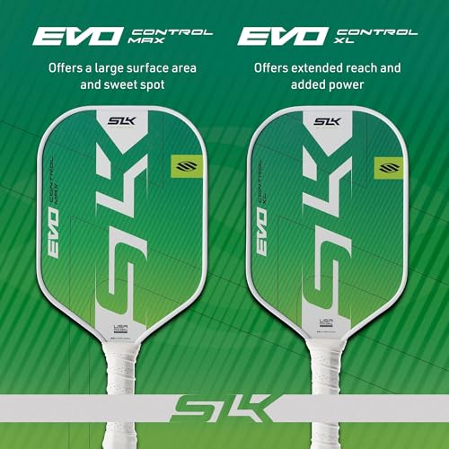 Selkirk Sport SLK Evo Carbon Fiber Pickleball Paddle - Control & Power, Control, Citron / Max Variation