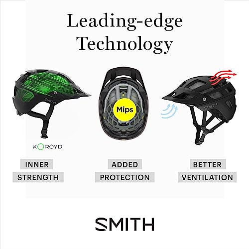 Cycling Helmet Smith Persist MIPS White / Cement Medium - Road Bike Safety Gear