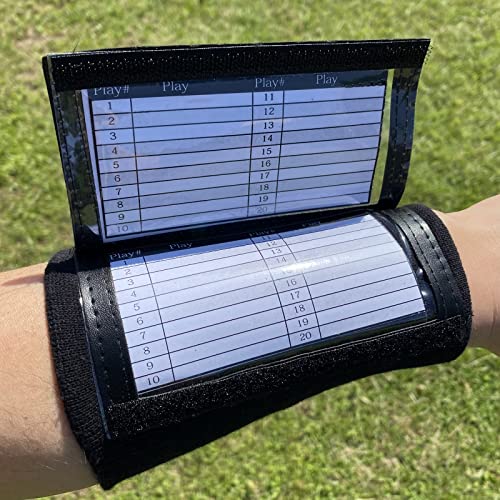 Football Play Wristbands for Youth Adults Black 20 Pack Triple Window
