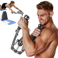 Black FLYBIRD Hydraulic Power Twister Arm Trainer 3-in-1 Chest & Arm Workout Equipment
