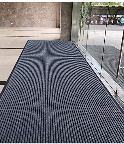 Large Indoor Outdoor Rubber Back Floor Mat 3x10 ft Heavy Duty Runner Rug