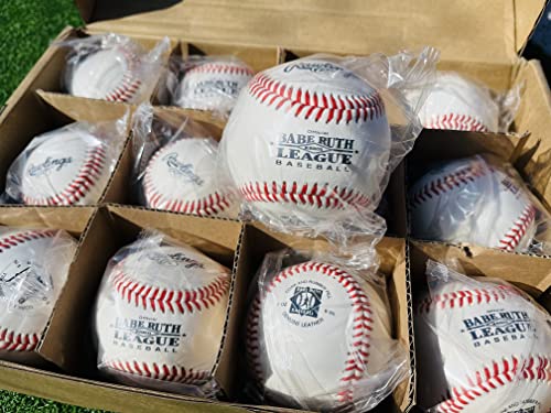 Baseballs for Babe Ruth League - Rawlings Competition Grade, Dozen - Youth 14U