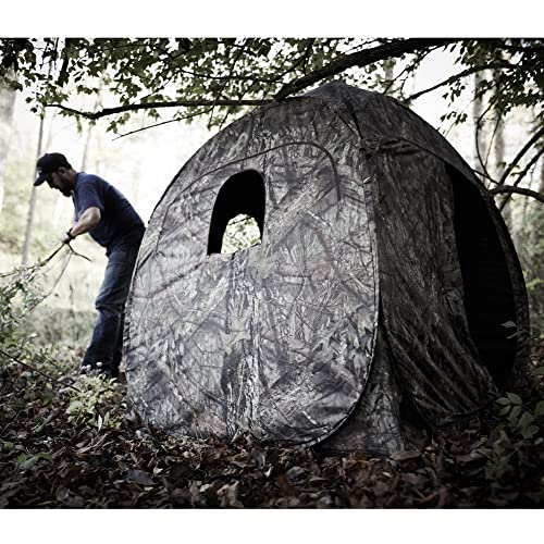 Doghouse Run & Gun Hunting Blind - Lightweight 2 Person Mossy Oak Break-Up