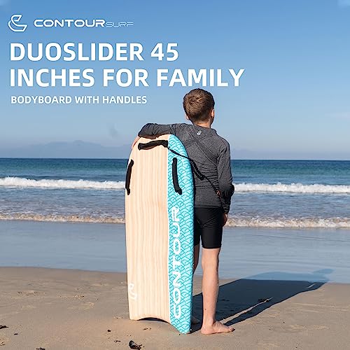 Thurso Surf DuoSlider 45'' Family Bodyboard for Kids & Adults with Handles