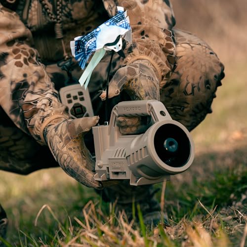 FOXPRO Hellcat PRO Predator Call with Remote & Decoy - Programmable Electronic Hunting Device