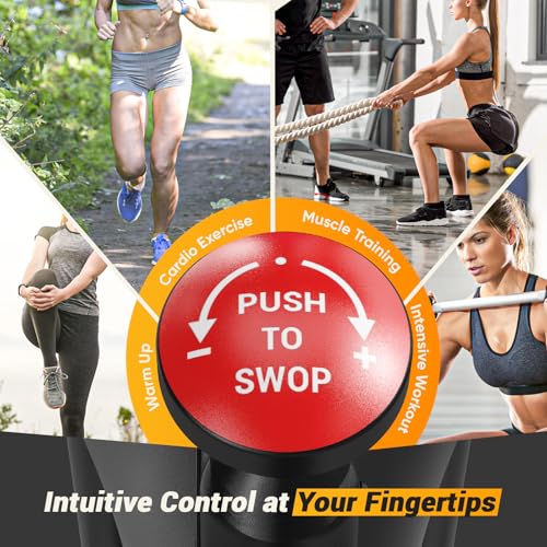 NEWBULIG Adjustable Home Exercise Bike with App Connectivity, Quiet Magnetic Resistance