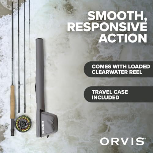 Orvis Clearwater Fly Rod Outfit - 9'0 5WT 4-Piece Fly Fishing Rod & Reel Combo