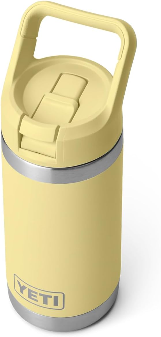 YETI Rambler Jr. 12 oz Kids Bottle - Durable Design with Straw Cap for Easy Drinking