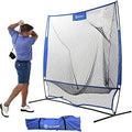 OZO Fitness 7x7 ft Golf Practice Net with Carry Bag - Indoor/Outdoor Heavy Duty Mesh for Swing and Chipping