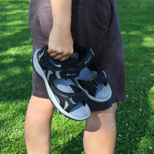 Men's Golf Sandals with Spikes - Adjustable Velcro Fit, Durable Synthetic Upper - Variation 10
