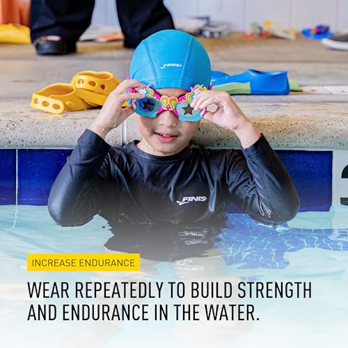 X-Small FINIS Thermal Swim Shirt for Youth - Black, Heat-Retaining BiPoly Fabric