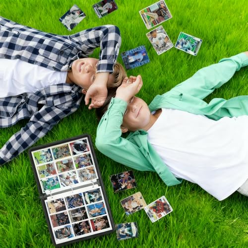 Soccer Card Binder with 900 Pockets, Water-Resistant Cover & Zipper