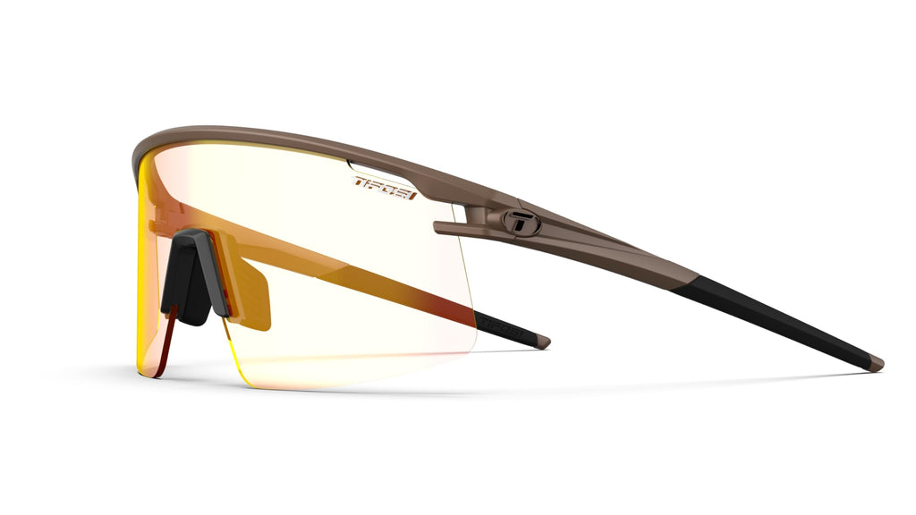 Tifosi Optics Moab Lite Sunglasses (Matte Bronze (Clarion Red Fototec))
