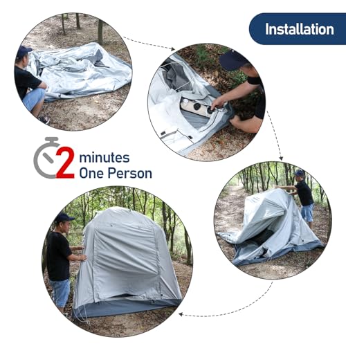 Automatic Inflatable Camping Tent - Quick Setup Air Blow Up Tent - Variation of THIS listing
