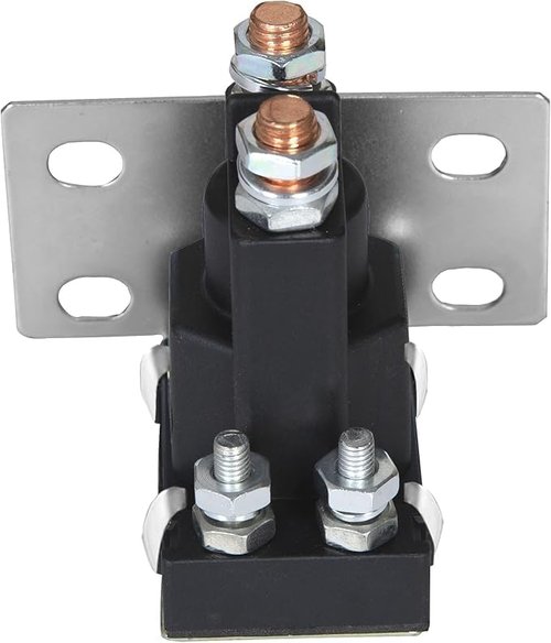 RAJBMT Golf Cart Solenoid 14 Volt 200A 4 Terminal Replacement for 1994-Up E-Z-GO TXT Gas Medalist ST Series Replace Part Number 27153-G01 27153G01 612813