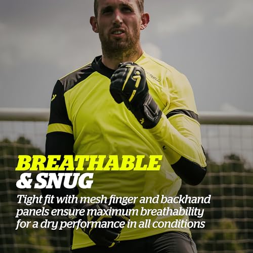 Storelli Gladiator 3 GK Gloves - Elite High-Impact Soccer Goalkeeper Gloves
