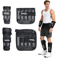 30LB Adjustable Wrist & Ankle Weights Set for Exercise & Workout - Non-Slip, Breathable Fabric